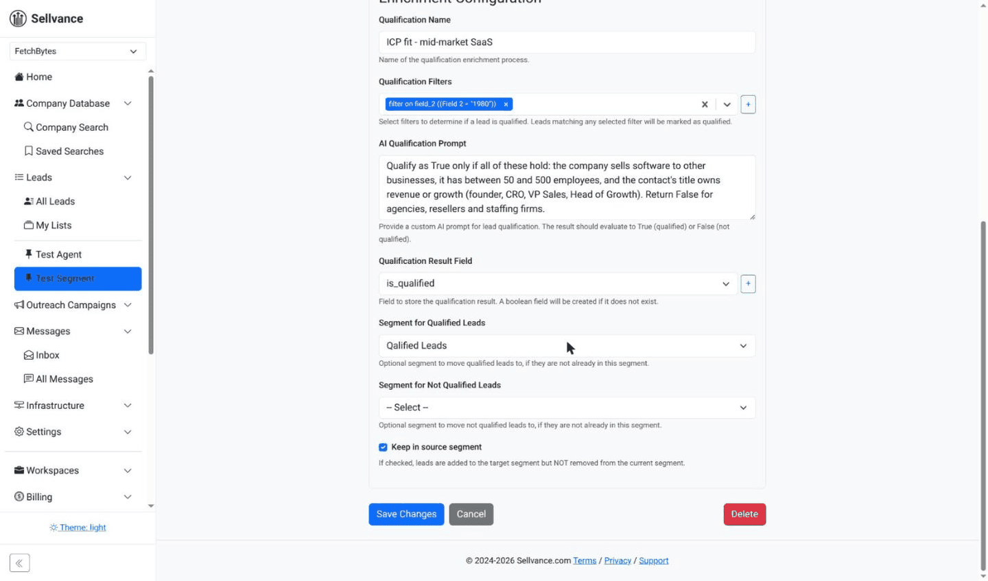 AI-powered qualification and routing